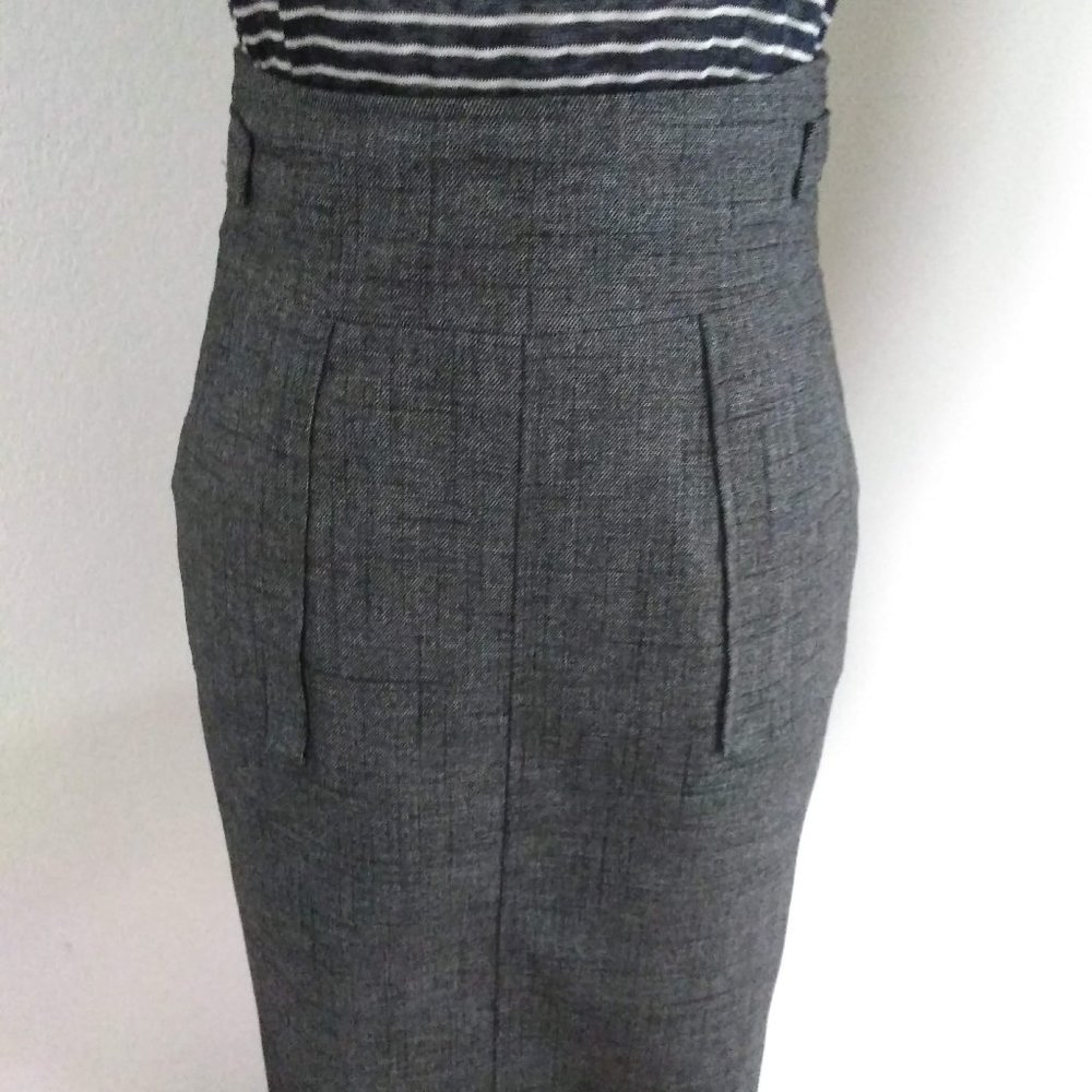Halogen Gray Tweed Pencil Skirt